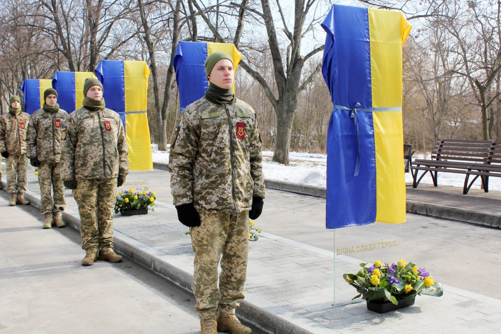 У Кулиничах відкрили Алею пам’яті загиблим захисникам України