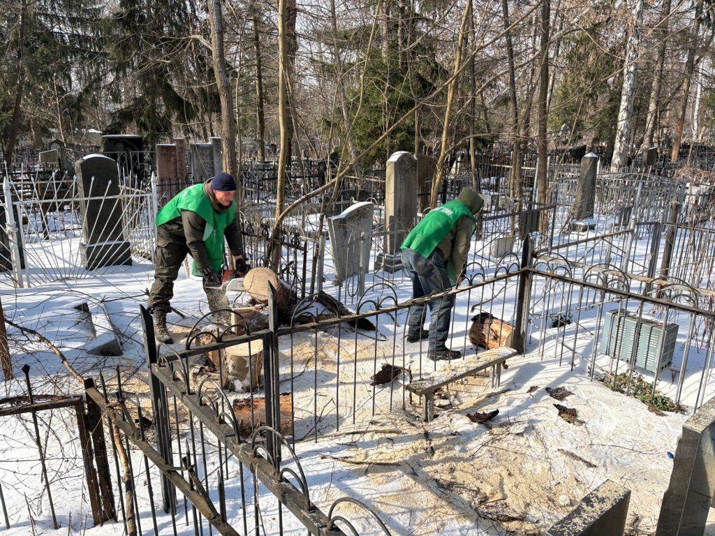 За поточний місяц прибрали близько 23 га території кладовищ